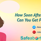 Illustration for article titled How soon after abortion can you get pregnantem/em